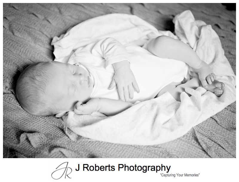 Newborn Baby Portrait Photography Sydney Gift Voucher Family Home Artarmon